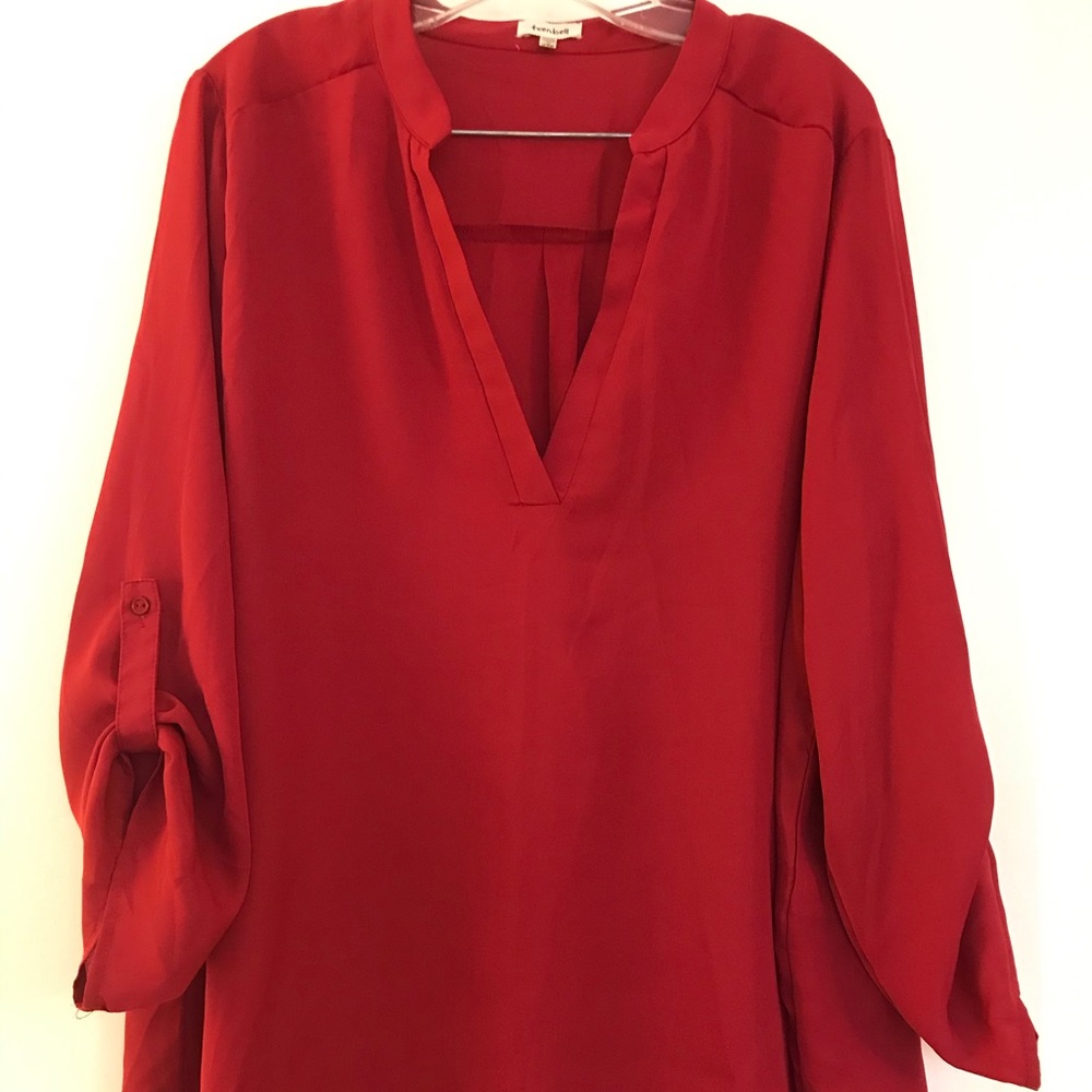 Burgundy Blouse